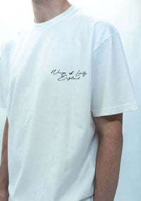 Signature T-Shirt White - Wings Of Liberty Clothing