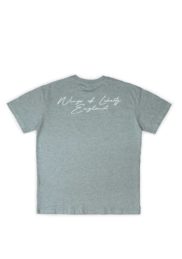 Signature T-Shirt Wolf Grey - Wings Of Liberty Clothing