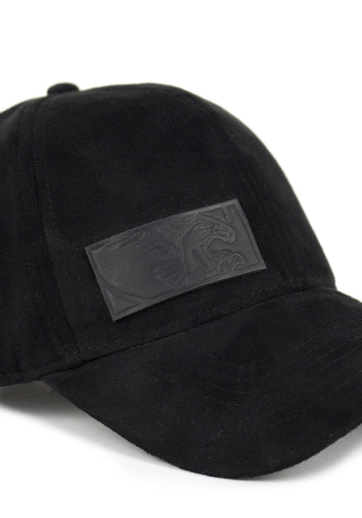 Tech Cap Black Suede - Wings Of Liberty Clothing