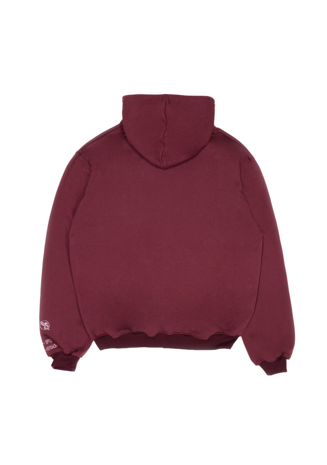 V2 Essential Hoody Burgundy - Wings Of Liberty Clothing