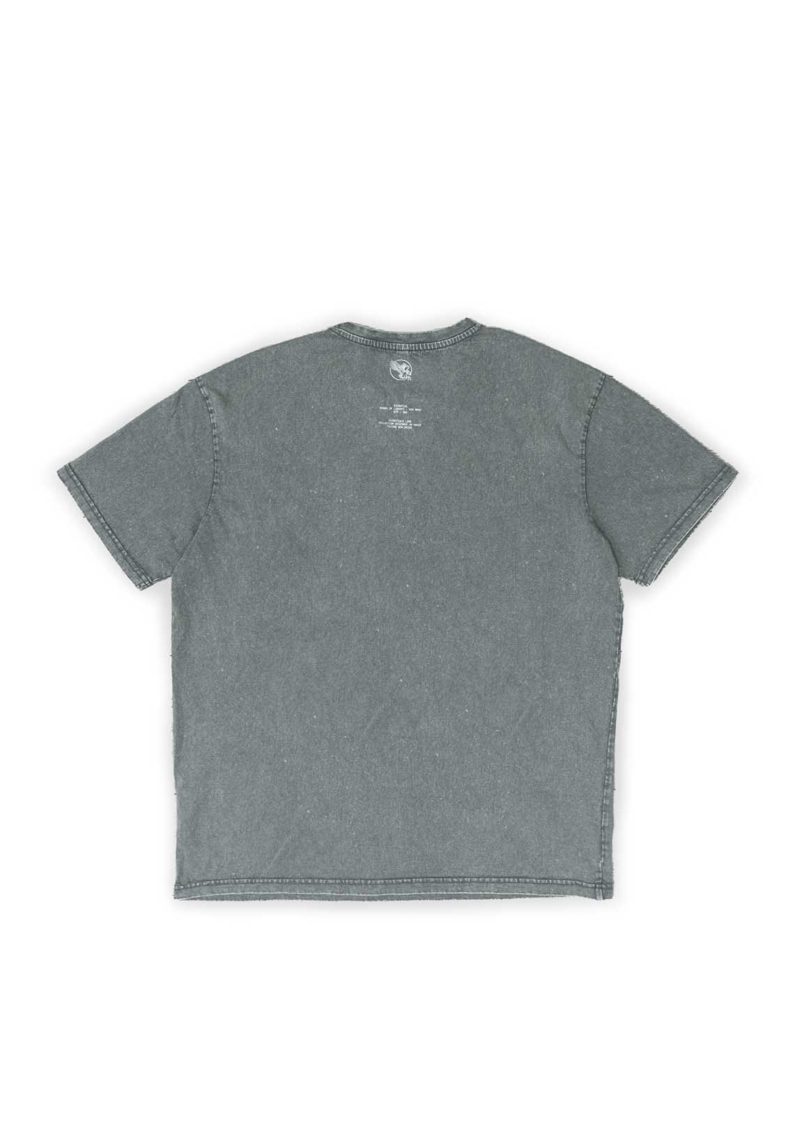 Washed Ash Essential T-Shirt - Wings Of Liberty Clothing
