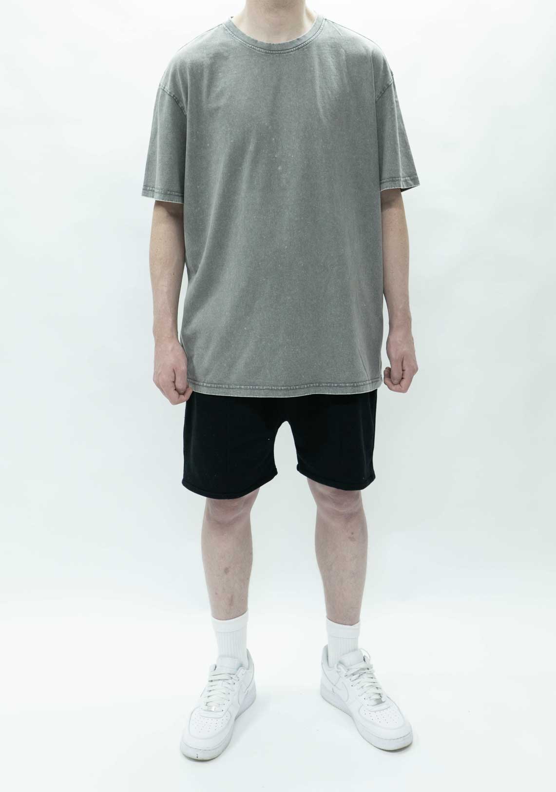 Washed Ash Essential T-Shirt - Wings Of Liberty Clothing