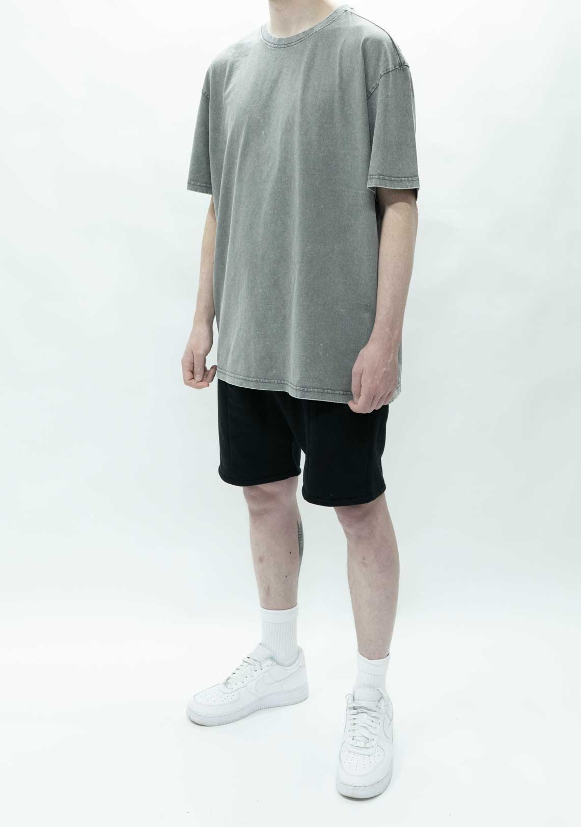 Washed Ash Essential T-Shirt - Wings Of Liberty Clothing