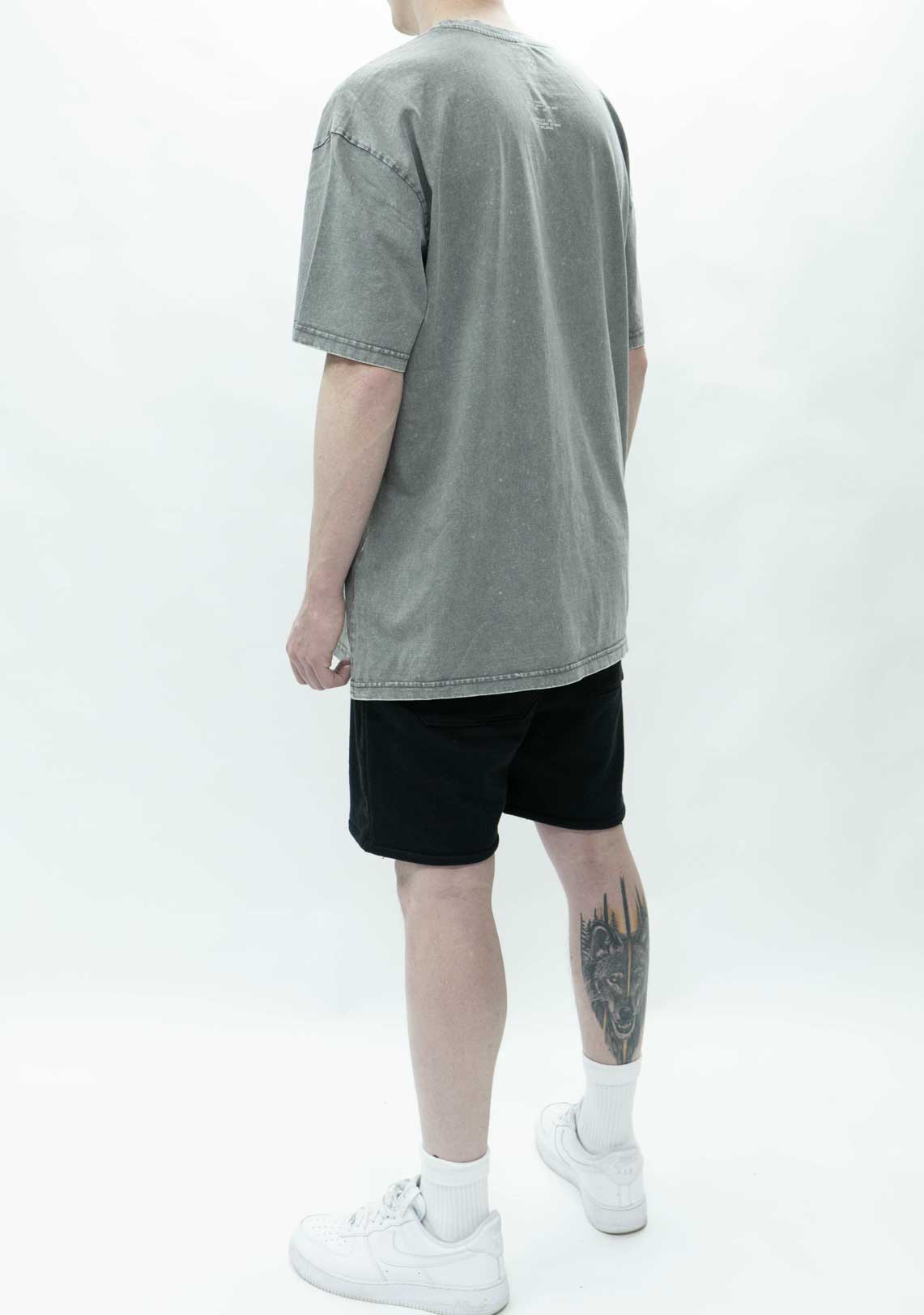 Washed Ash Essential T-Shirt - Wings Of Liberty Clothing