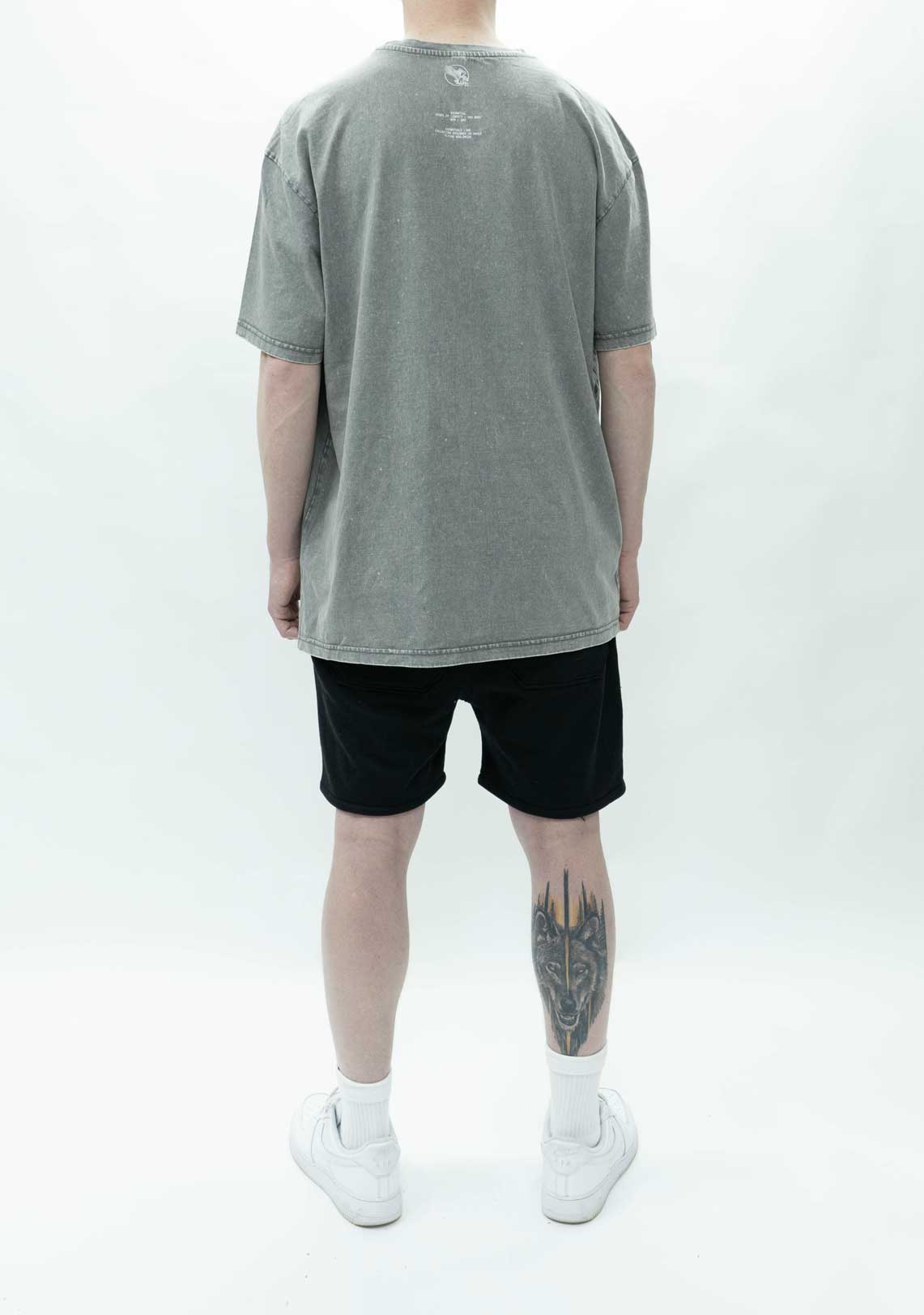 Washed Ash Essential T-Shirt - Wings Of Liberty Clothing