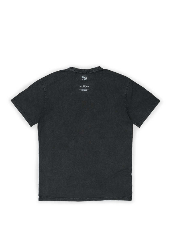 Washed Black Essential T-Shirt - Wings Of Liberty Clothing